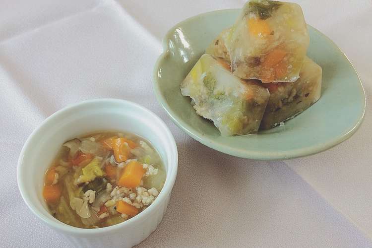 炊飯器で離乳食 洋風の野菜キューブ レシピ 作り方 By Noorth クックパッド 簡単おいしいみんなのレシピが355万品