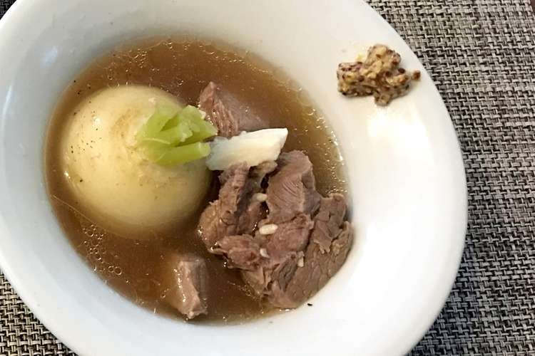 まるごと蕪と牛すね肉の塩麹スープ レシピ 作り方 By あんこガール クックパッド 簡単おいしいみんなのレシピが361万品