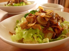 焼肉のっけ盛りチャーハン