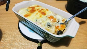 主婦必見!時短冷凍カボチャのグラタン