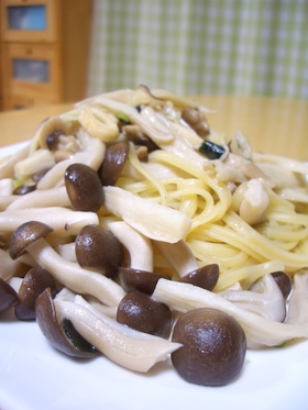 松茸?!のスパゲティ