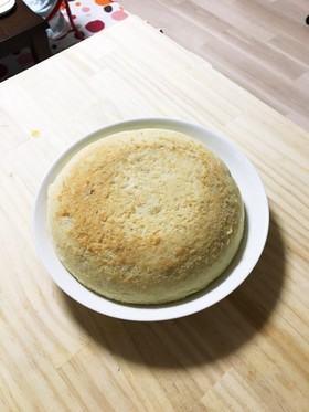 ~卵とバターなし炊飯器ケーキ混ぜるだけ~