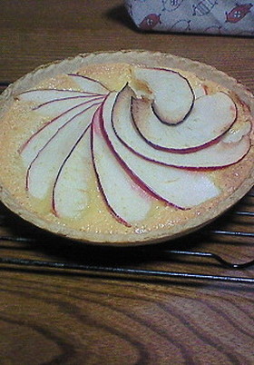 超簡単!appleカスタードタルト