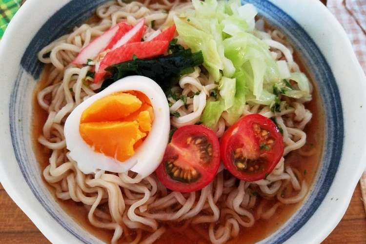冷やし醤油ラーメン レシピ 作り方 By あき まほ クックパッド 簡単おいしいみんなのレシピが357万品