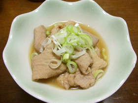 圧力鍋で簡単柔らか『我が家のモツ煮』