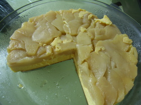 ≪σキャラメルりんごのチーズケーキσ≫