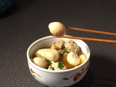 里芋のおおいた(高知県土佐市の郷土食)の写真