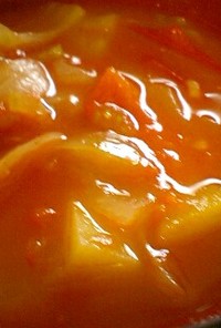 インカのめざめのトマトスープ