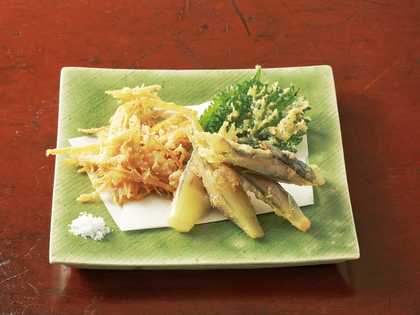 香味野菜の精進揚げ