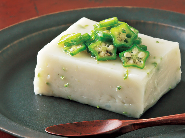 オクラごま豆腐