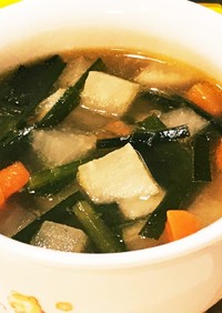大根･人参･芋･ニラ☆コロコロ野菜スープ