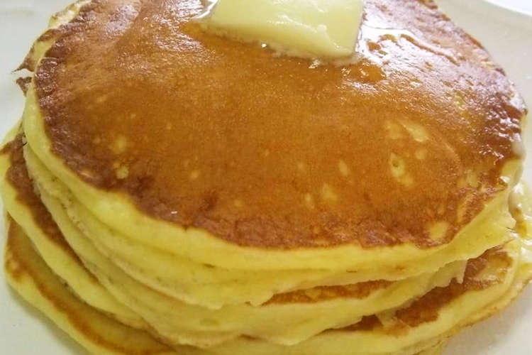 しっとりもっちり ももちどり風パンケーキ レシピ 作り方 By とことことっこ クックパッド