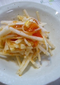 柿風味のサラダ：レオン亭