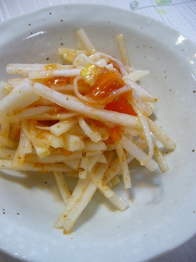 柿風味のサラダ：レオン亭の写真
