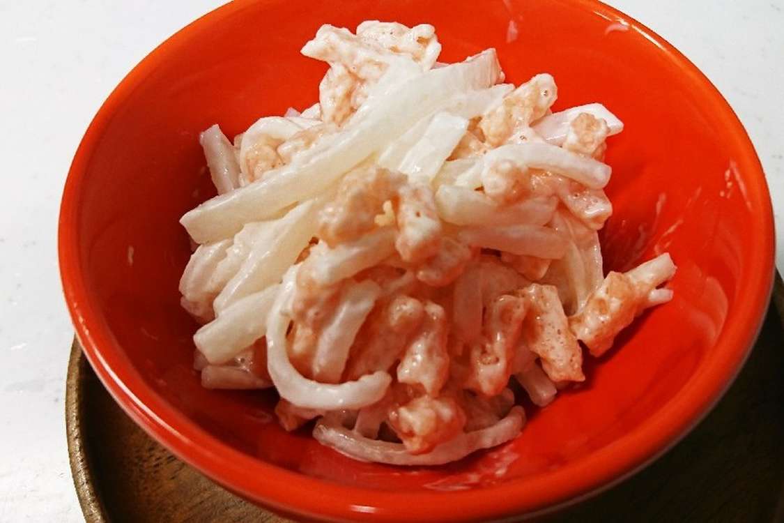 大根とかっぱえびせんのサラダ レシピ 作り方 By Hayato7122 クックパッド 簡単おいしいみんなのレシピが379万品