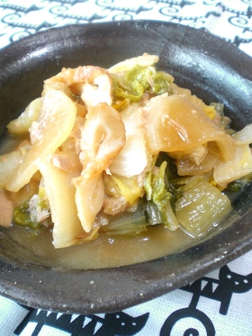 大根と白菜のくたくた煮