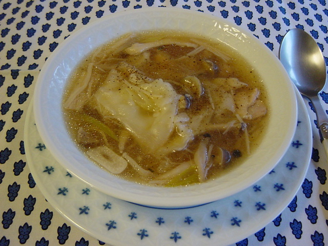 中華風きのこスープの画像