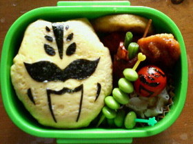 ゲキレンジャー♪イエロー弁当(キャラ弁)