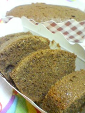 甘すぎない☆カフェモカケーキ