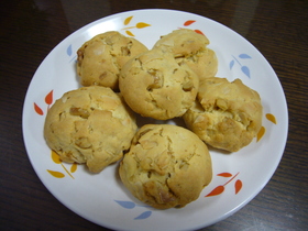 さくさくアーモンド&くるみクッキー