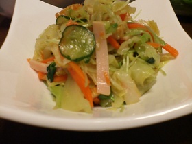 キャベツ大量消費!醤油フレンチ