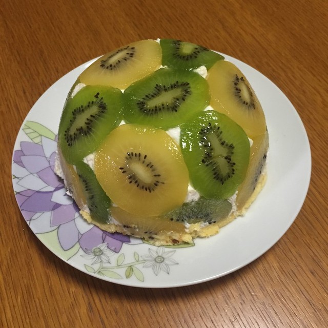 キウイのドームケーキ レシピ 作り方 By Atsukocafe クックパッド