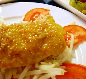 鶏肉レモン焼き