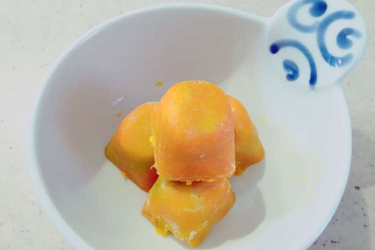 炊飯器で離乳食 かぼちゃペーストキューブ レシピ 作り方 By Noorth クックパッド 簡単おいしいみんなのレシピが360万品