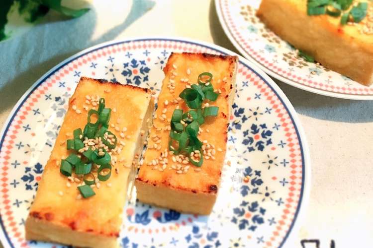 夕飯にもう一品 厚揚げの味噌焼き レシピ 作り方 By 梅ペンギン クックパッド 簡単おいしいみんなのレシピが352万品