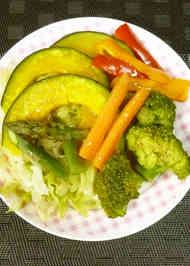 みんなが作ってる かぼちゃ にんじん 温野菜のレシピ クックパッド 簡単おいしいみんなのレシピが340万品