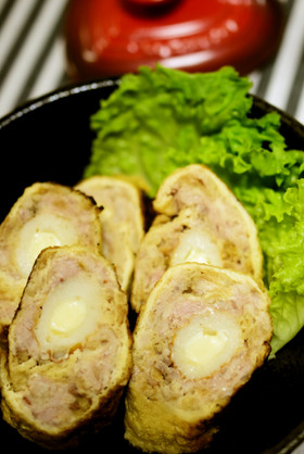 お弁当に!チーちく信田巻