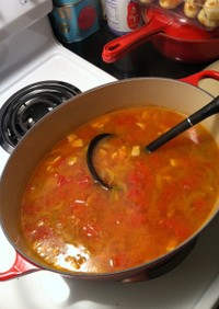 リボリータ・野菜スープ
