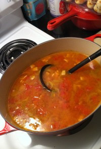 リボリータ・野菜スープ