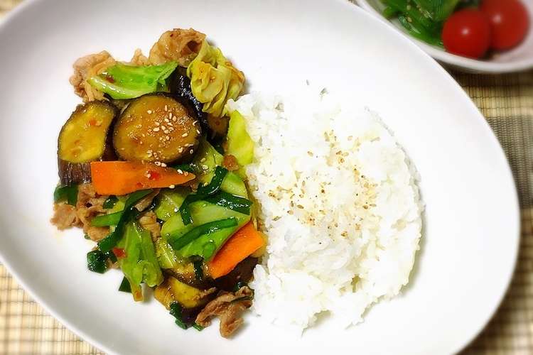 豆板醤 コチュジャン 牡蠣油で野菜炒め レシピ 作り方 By ちぃままhey クックパッド
