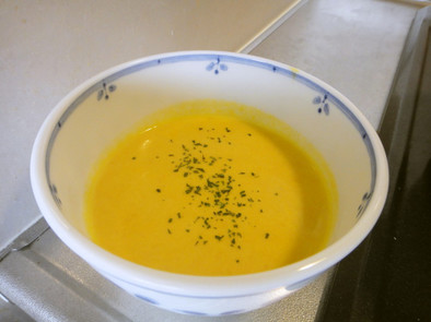 かぼちゃスープ【ミキサーなし】の写真