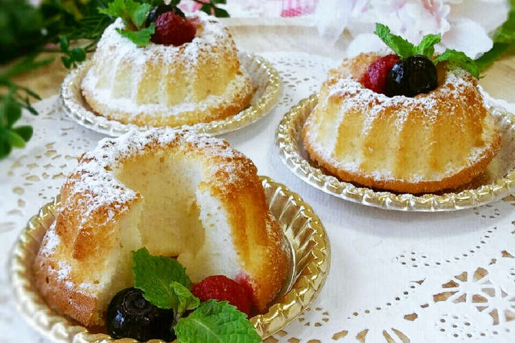 話題のスイーツ エンゼルフードケーキ レシピ 作り方 By Maron クックパッド