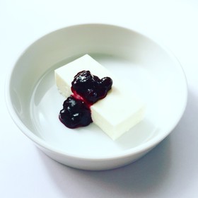 飲むヨーグルトで簡単レアチーズケーキ