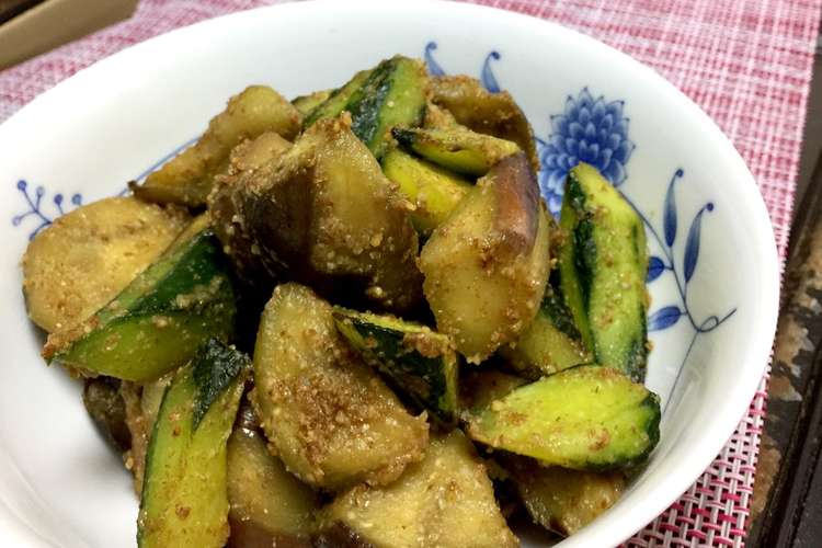 ナスときゅうりの胡麻味噌炒め レシピ 作り方 By ツンツン48 クックパッド 簡単おいしいみんなのレシピが359万品