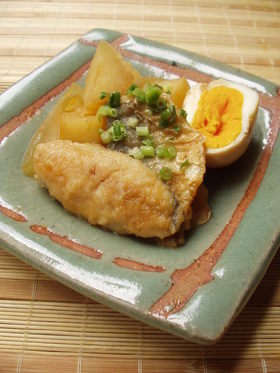 鯵とお芋の韓国風煮