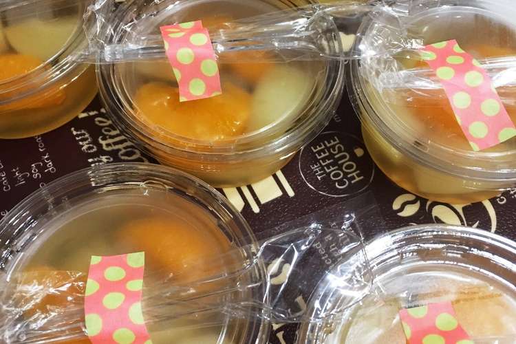 フルーツカップゼリー レシピ 作り方 By ぁぉぃ クックパッド 簡単おいしいみんなのレシピが356万品