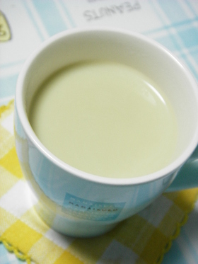 癒し系♡♥豆乳&抹茶&生姜ホットドリンク