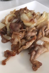 豚肉生姜焼き 中華風