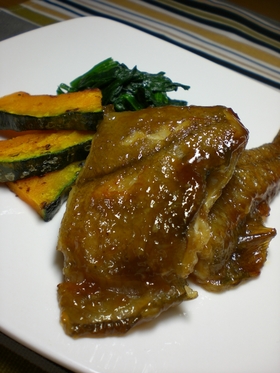 鰈(カレイ)の照り焼き