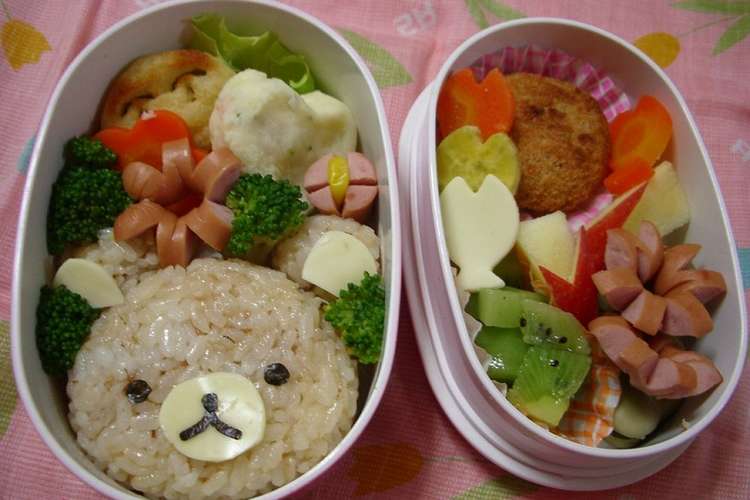 本当に簡単 リラックマ弁当 キャラ弁 レシピ 作り方 By Seiji0609 クックパッド 簡単おいしいみんなのレシピが352万品