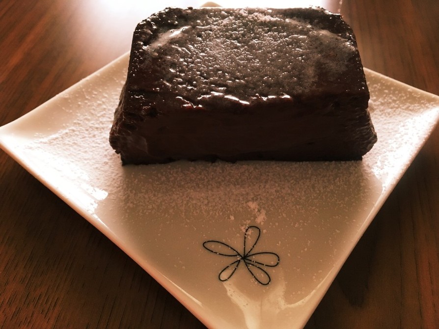 簡単☆豆腐で生チョコケーキの画像