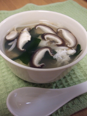 卵白が残ったら!卍卍中華スープ卍卍