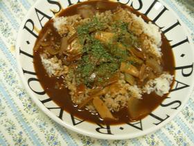 肉無し☆エリンギと玉ねぎのカレー★