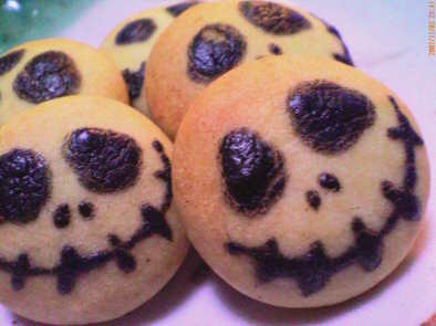 ハロウィン☆材料３つ☆ジャックのクッキーの写真