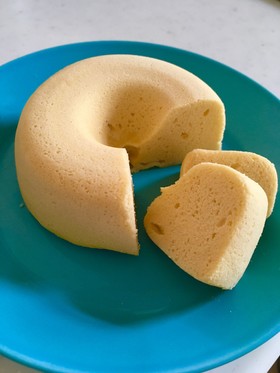 メレンゲでシフォン風*おから蒸しパン