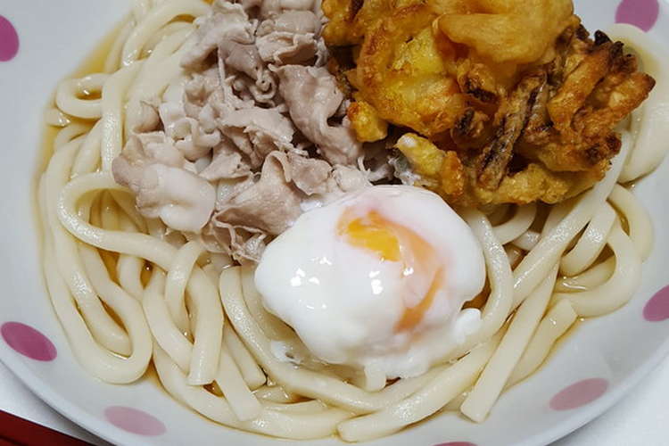 しゃぶ うどん 豚